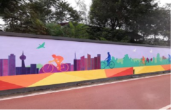 安岳墙体彩绘-围墙