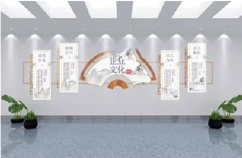 安岳企业文化墙设计的核心要素。