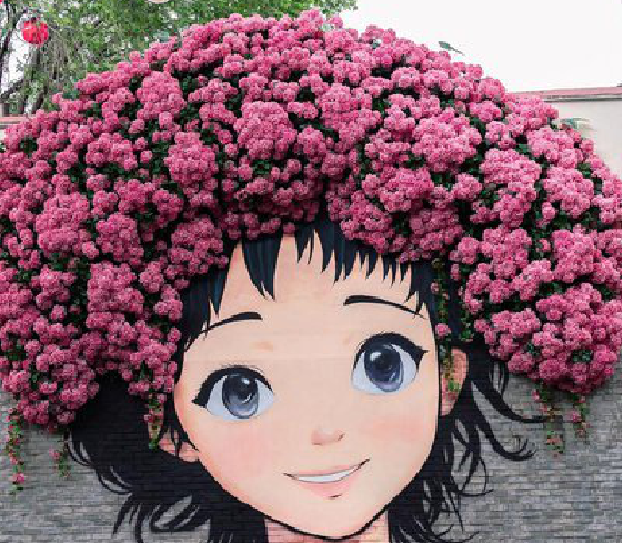 安岳墙体彩绘-网红墙打卡