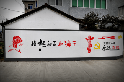 安岳乡村振兴墙体彩绘