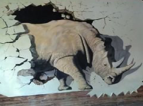 安岳在墙绘中，如何绘制3D效果？