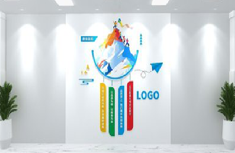 安岳公司企业形象墙的工艺材料有哪些？